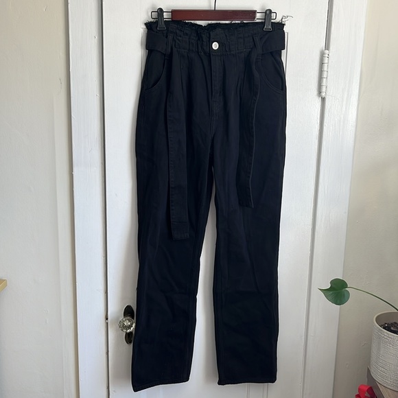 NWT Hudson Jeans Remi High Rise Paperbag Straight - Picture 3 of 12